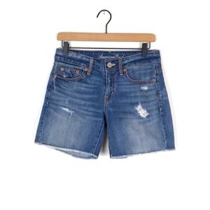 💥 EUC American Eagle Distressed Long Shorts